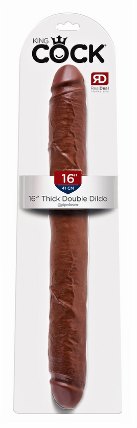 King Cock Double Thick Dildo