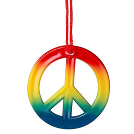 LGBTQ Pride Peace Necklace