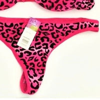 Cheetah Print Bra and Panty Set