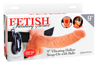 Fetish Fantasy Series 9'' vibrierender Umschnalldildo