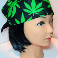 420 Cannabis Pot Leaf Bandana