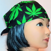 420 Cannabis Pot Leaf Bandana