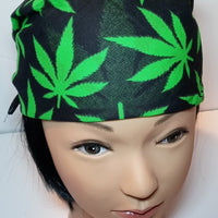 420 Cannabis Pot Leaf Bandana