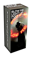 Blow Me Light Up Pocket Fan