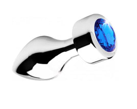 Booty Sparks Analplug mit blauem Edelstein 