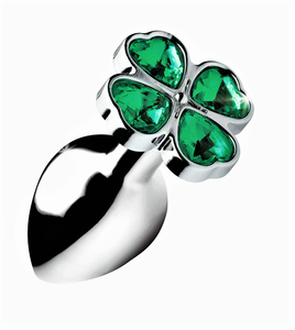 Booty Sparks Lucky Clover Analplug mit Edelsteinen 