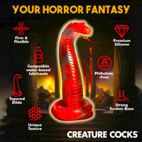 Creature Cocks King Cobra Snake Dildo