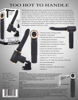 Evolved Too Hot To Handle Vibrating Suction Dildo Machine