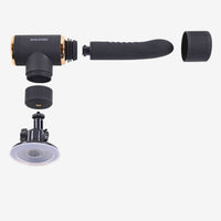 Evolved Too Hot To Handle Vibrating Suction Dildo Machine