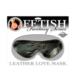 Fetish Fantasy Series Leather Love Mask Blindfold