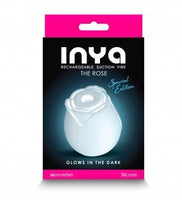 Inya Glow In The Dark White Rose