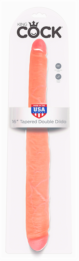 King Cock Tapered Double Dildo