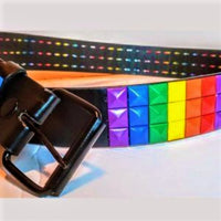 LGBTQ Pride - Rainbow Pyramid Belt