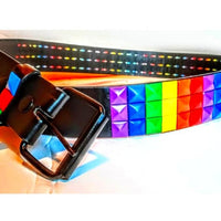 LGBTQ Pride - Rainbow Pyramid Belt
