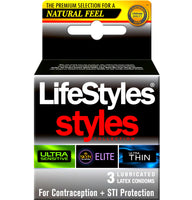 LifeStyles Styles Collection Condoms