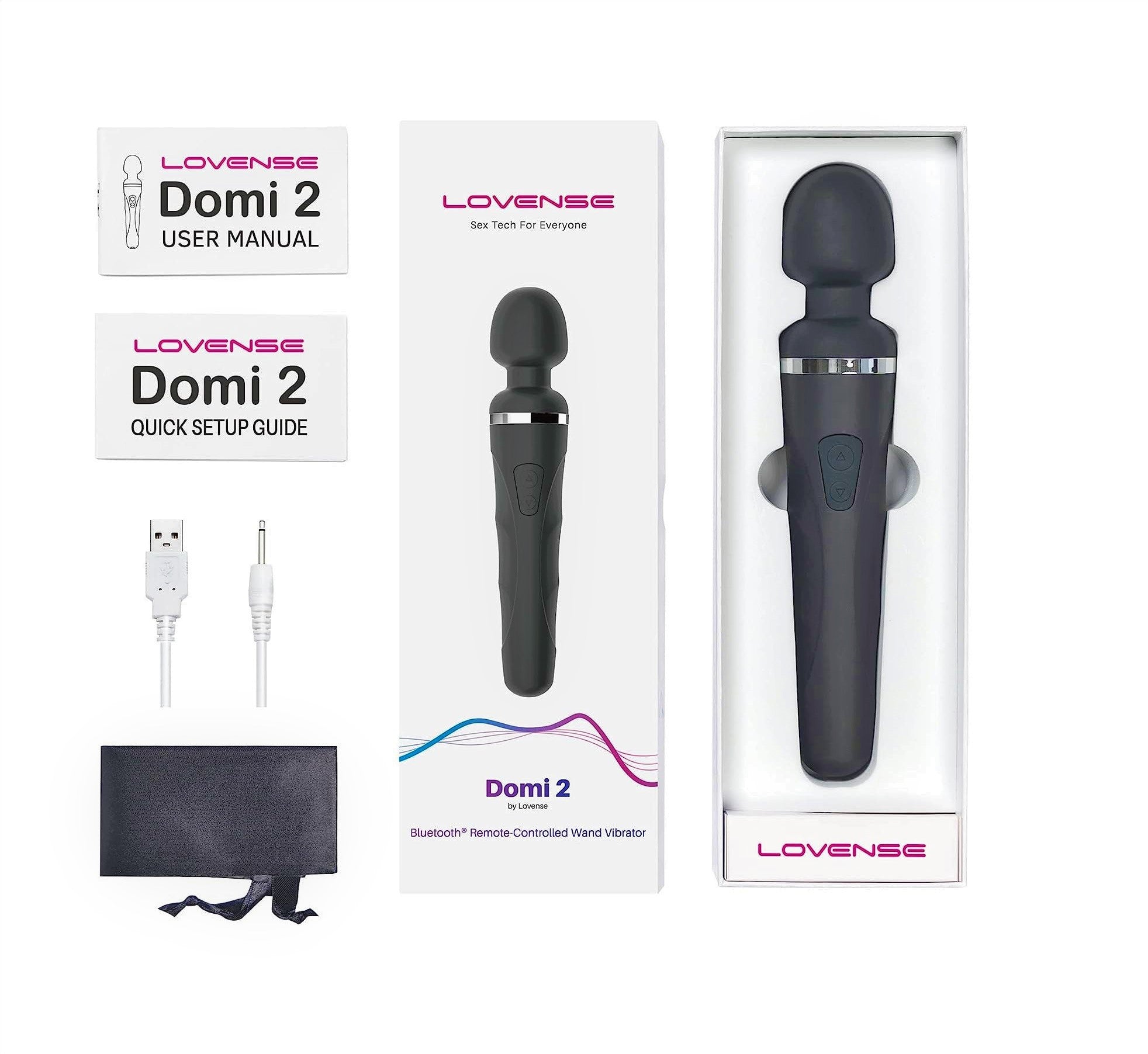 LOVENSE Domi 2 Wand Vibrator| The April Gold Store LOVENSE Domi 2 Wand Vibrator| The April Gold Store