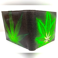 420 Cannabis Pot Leaf Wallet