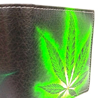 420 Cannabis Pot Leaf Wallet