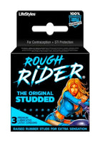 LifeStyles Rough Rider Original Studded Condoms