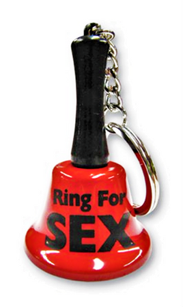 Ring For Sex Bell Keychain