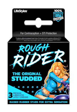 LifeStyles Rough Rider Original Studded Condoms
