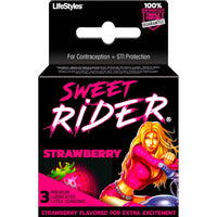 LifeStyles Sweet Rider Strawberry Condoms