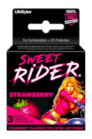 LifeStyles Sweet Rider Erdbeer-Kondome