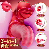 Oronova G-Spot Clitoral Tongue Vibrator