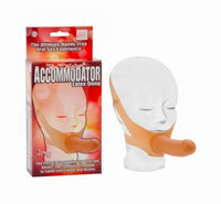 The Accomodator Face Strap On Dildo -  3 Colors