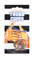 Die Cast Chrome Thumb Cuff Keychain