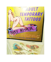 Easy Rider X-Rated Temporary Tattoos