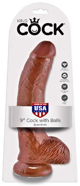 King Cock 9 Inch Cock With Balls
